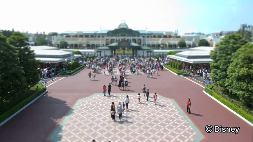 110秒で東京ディズニーランドの一日をまとめてみたら..._Tokyo Disneyland( Time-lapse movie).mp4_000015081