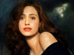 Drawing-Emmy-Rossum---Color